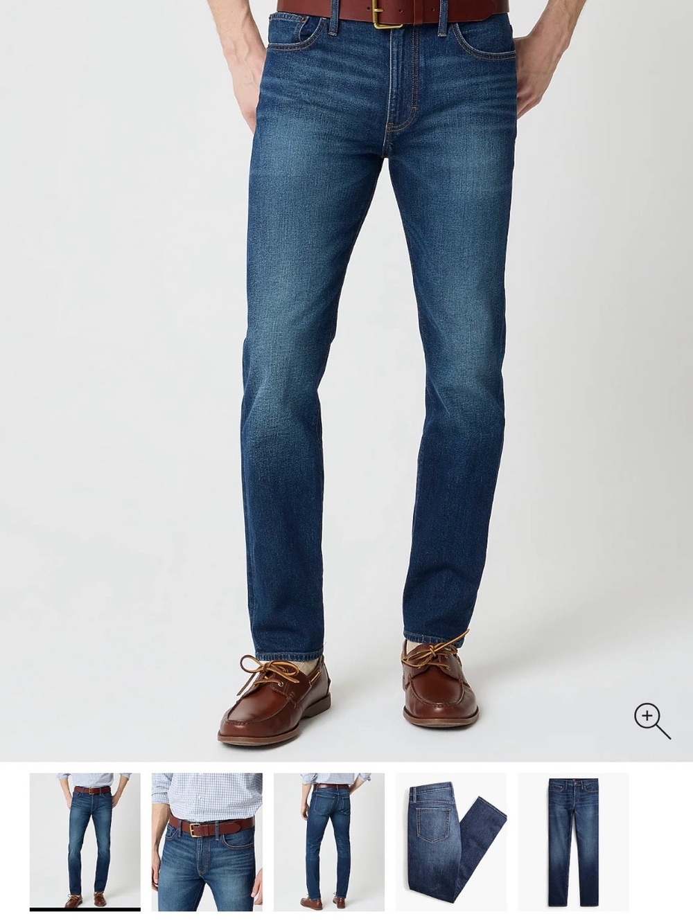 J Crew Straight Fit Jean In Signature Flex 33x32 NWT